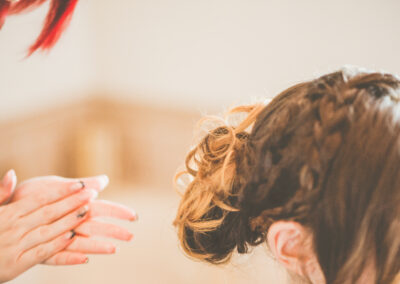 Mariage à Perpignan - Shooting coiffure de la mariée