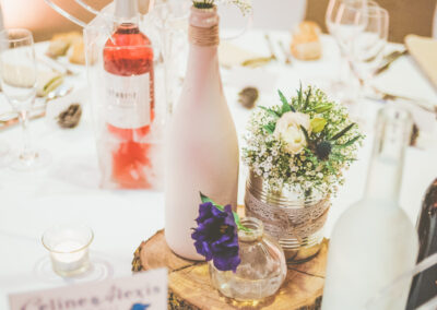 Mariage à Perpignan - Décoration de table
