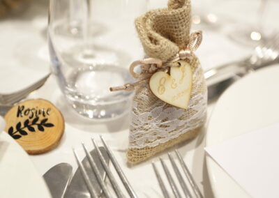 décoration de table mariage cadeaux invités