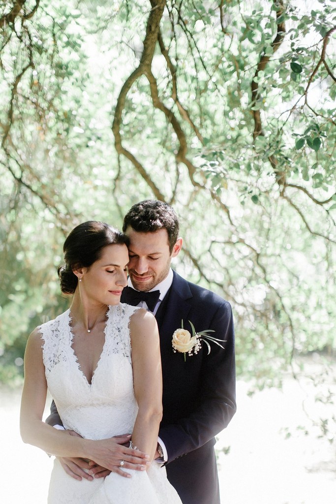 Les mariés le jour de leur mariage