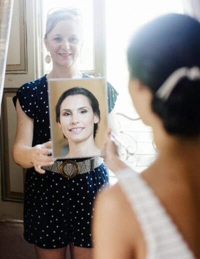Mariage à Montpellier - préparatifs de la mariée maquillage