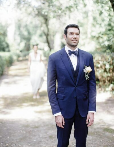 Mariage à Montpellier - séance photo first look