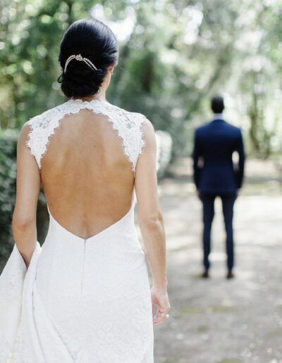 Mariage à Montpellier - séance photo first look