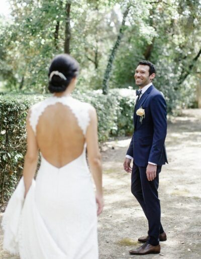Mariage à Montpellier - séance photo first look