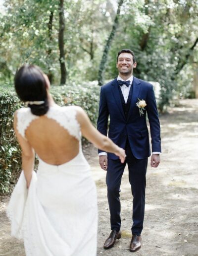 Mariage à Montpellier - séance photo first look