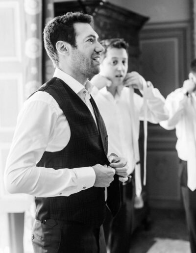 Mariage à Montpellier - préparatifs du marié