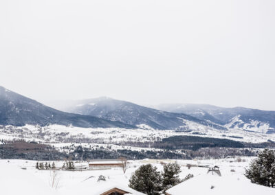 Mariage en Hiver à Bolquère : paysage