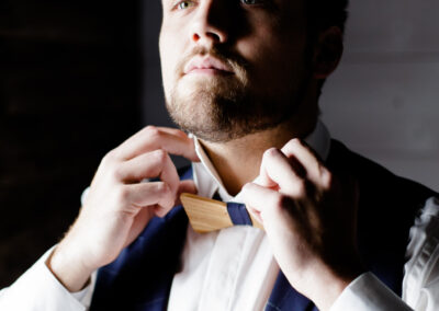 mariage à Bolquère, portrait du marié