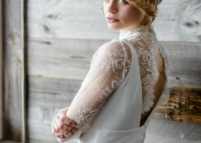 portrait de la mariée