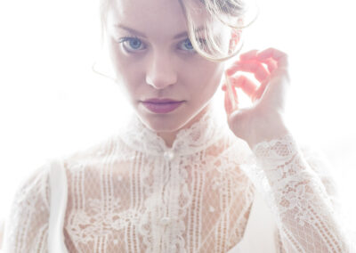 portrait de la mariée