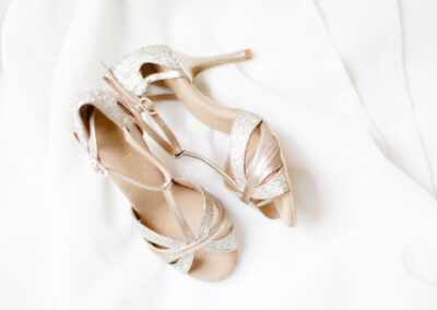 chaussures de la mariée