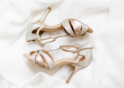 chaussures de la mariée