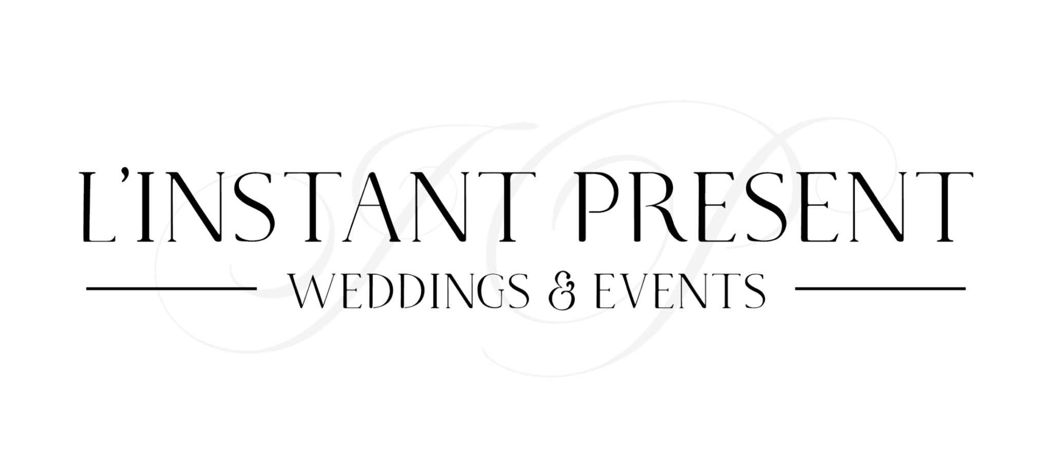 logo l'instant présent wedding planner à Montpellier
